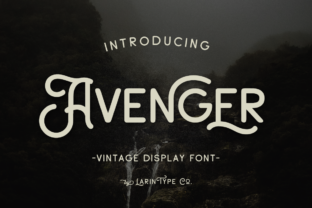 Avenger: A Bold & Charming Vintage Display Typeface