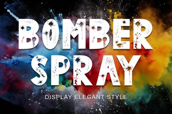 Bomber Spray: Unleash Urban Energy in Your Designs