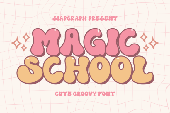 Discover Magic School: The Bold Retro Display Font