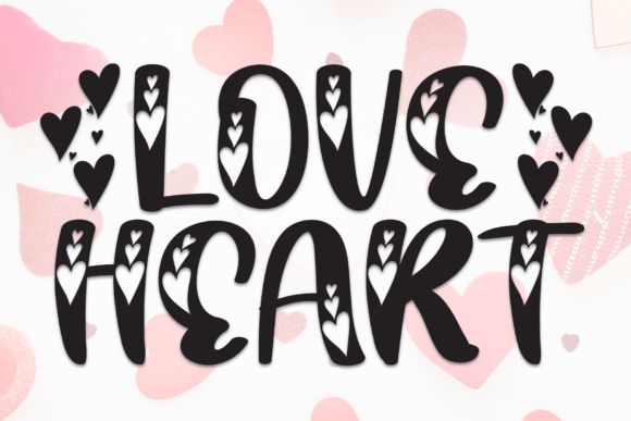 Discover the Sweet Allure of Love Heart Font