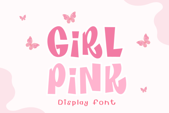Girl Pink: A Sweet and Stylish Display Font