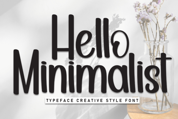 Hello Minimalist: A Charming Handwritten Display Font