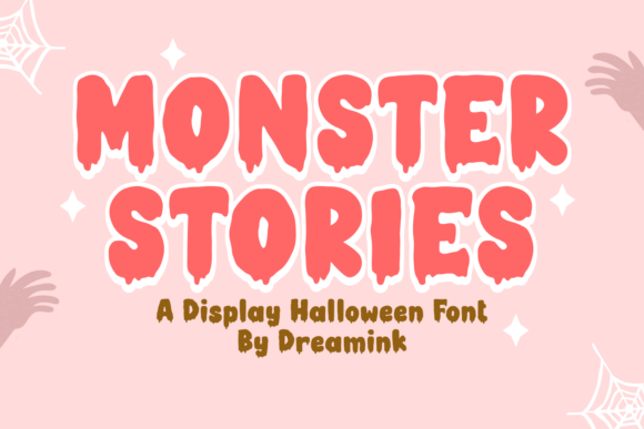 Monster Stories Font: A Playful Halloween Typeface
