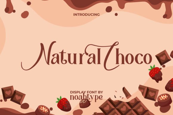 Natural Choco: A Modern Font for Creative Projects