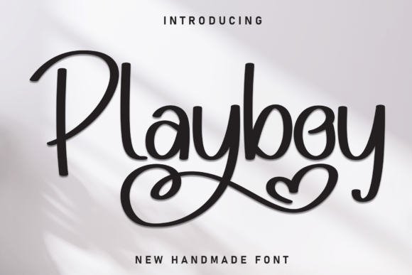 Playboy: A Warm Display Font for Modern Design