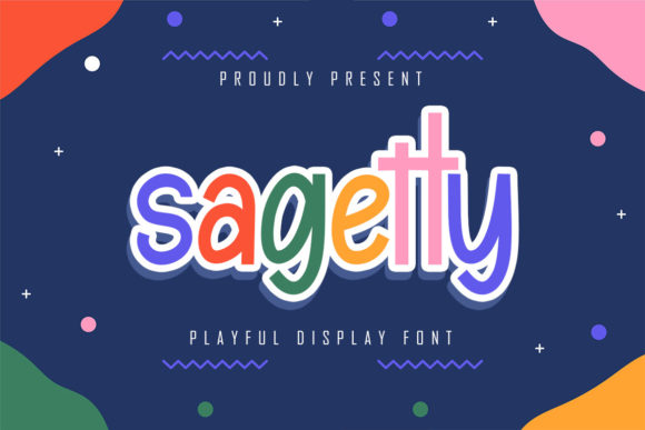 Sagetty: A Playful Display Font for Creative Projects