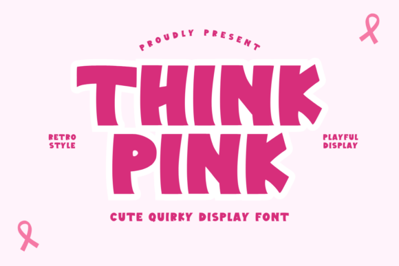 Think Pink: Your Guide to This Playful Display Font